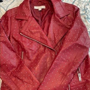 New York & Company Read Stud Motto Jacket